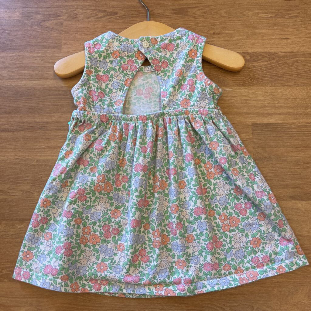 Baby Gap Floral Tank Dress - 12/18m