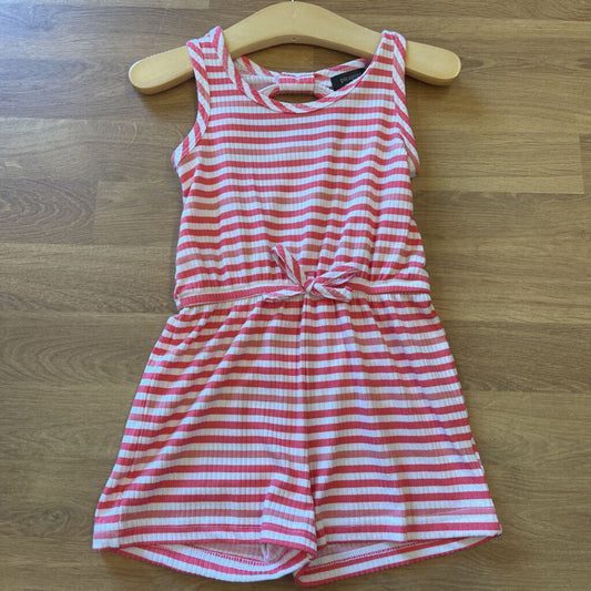 Picapino Stripe Short Romper - 3T