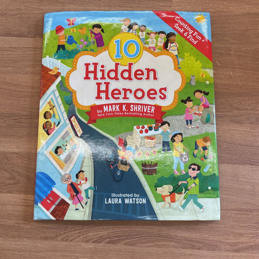 10 Hidden Heroes (book slightly bent)
