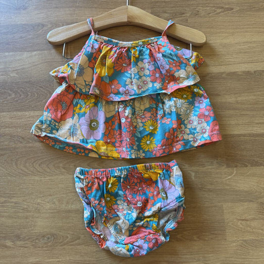 Carter's Floral Two Pc Set - 6m