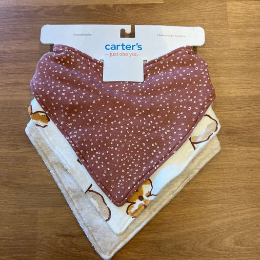 NEW Carter's 3 Pack Bib Set