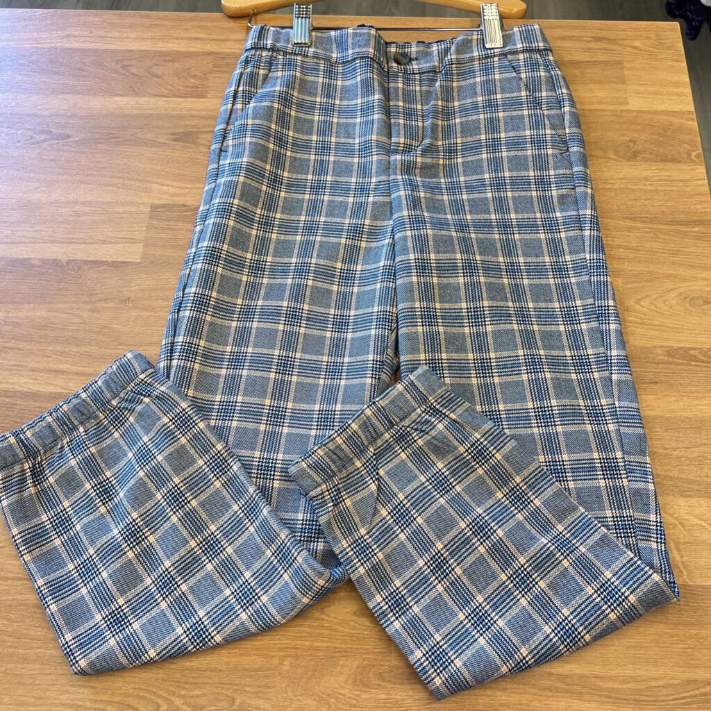 Janie & Jack Plaid Pants - 8