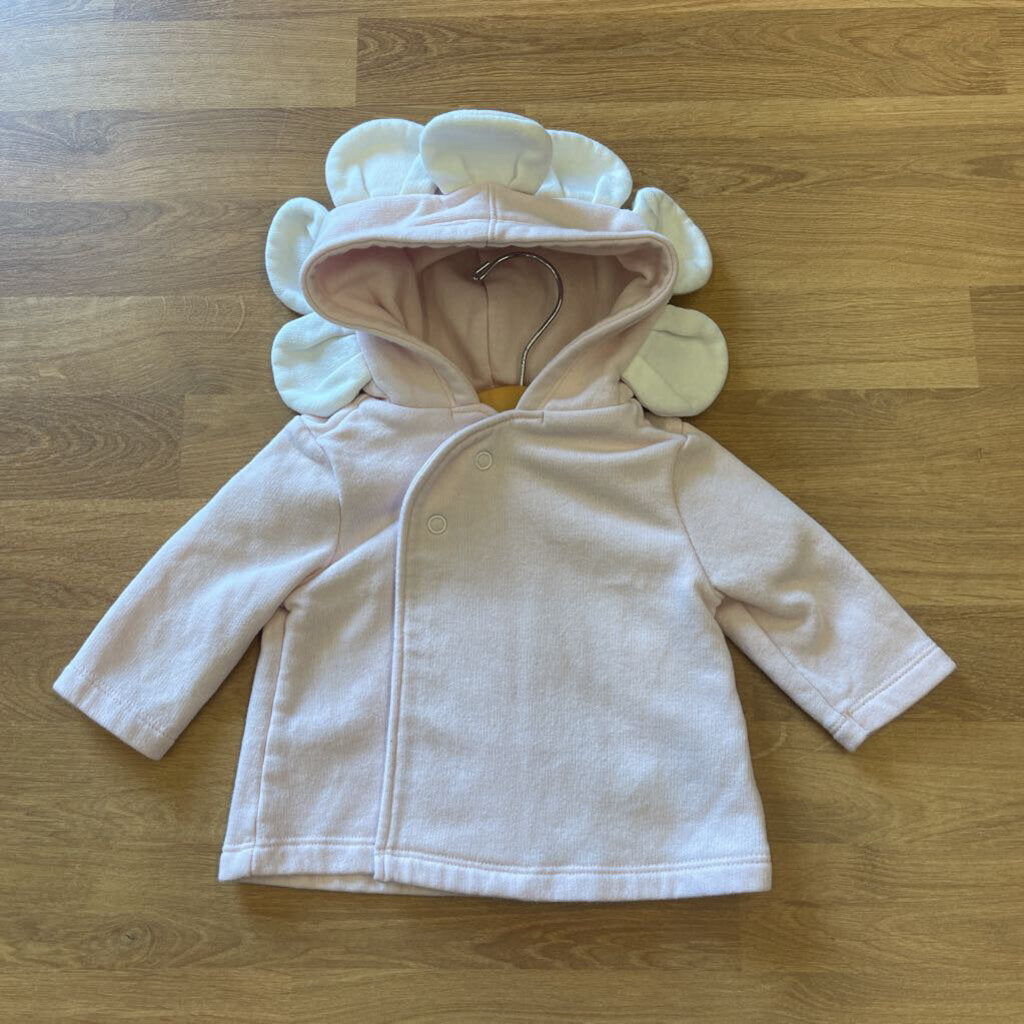Old Navy Flower Snap Jacket - 0/3m