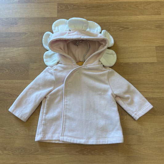 Old Navy Flower Snap Jacket - 0/3m