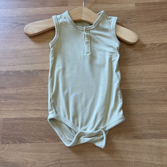 Kyte Baby Bamboo Tank Onesie - 0/3m