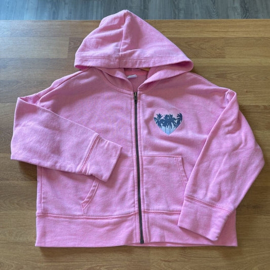 Old Navy Heart Crop Hoodie - 6/7