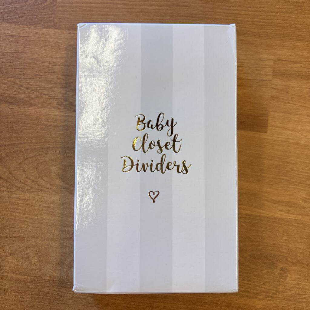 NEW Baby Closet Dividers