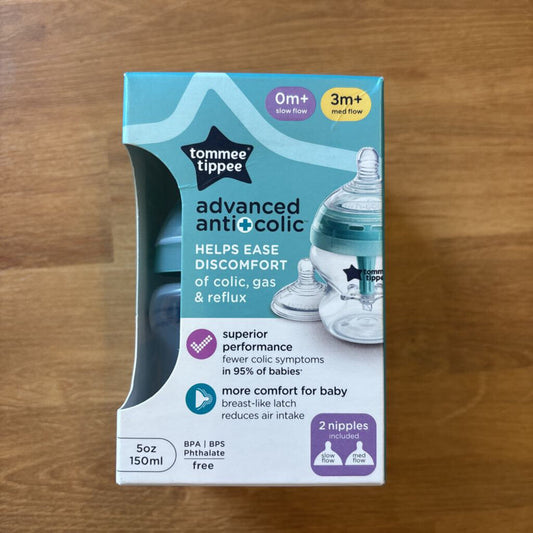 NEW Tommee Tippee Advanced Anti Colic 5oz Bottle