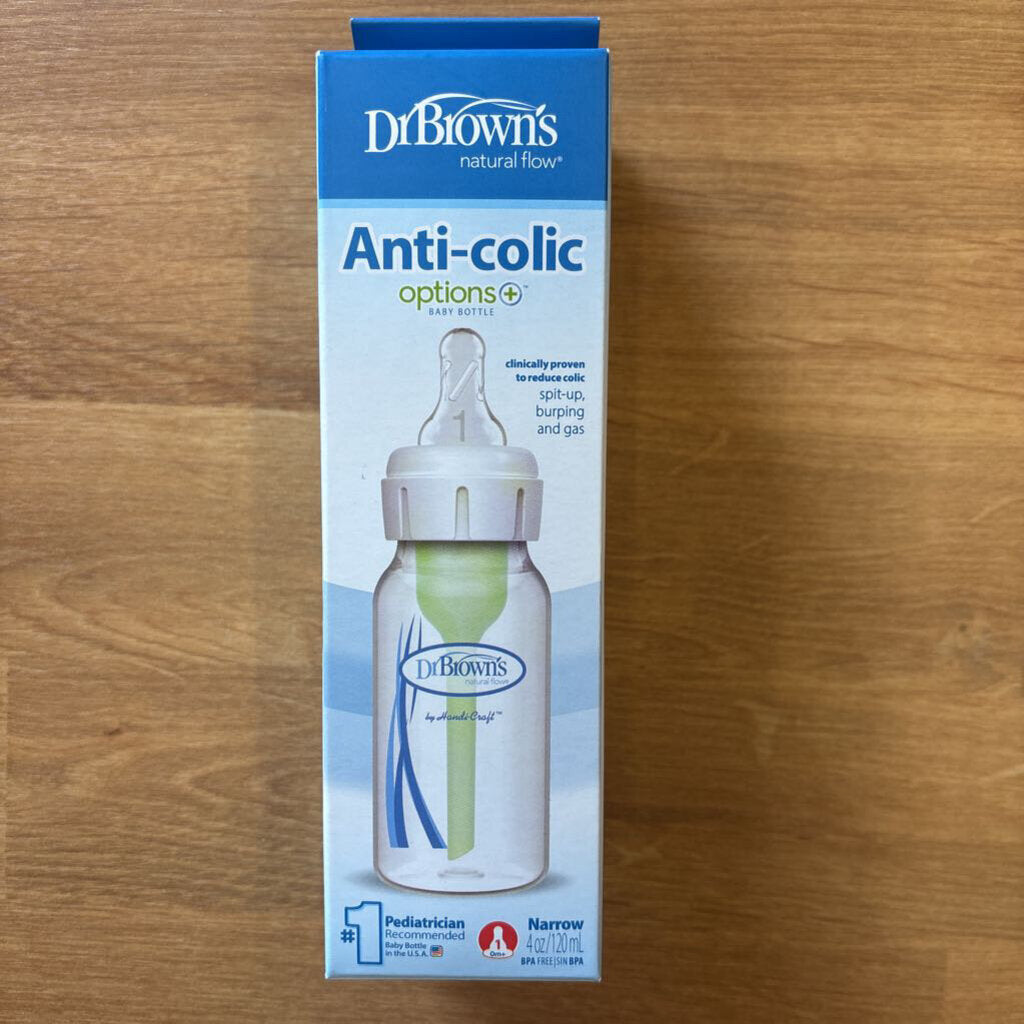 NEW Dr. Brown's Anti-colic Narrow Bottle - 4oz