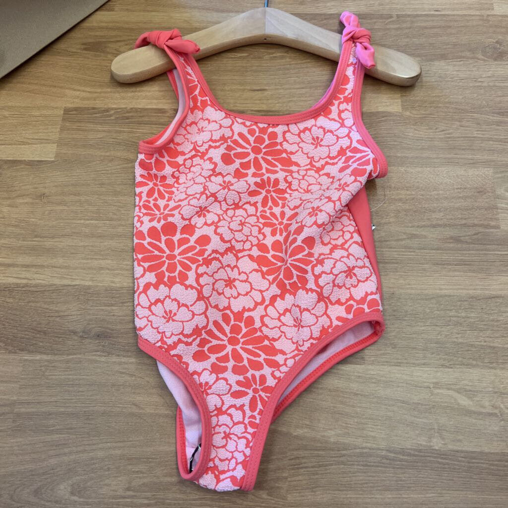 NWT Kensie Girl Floral One Pc Swim - 4