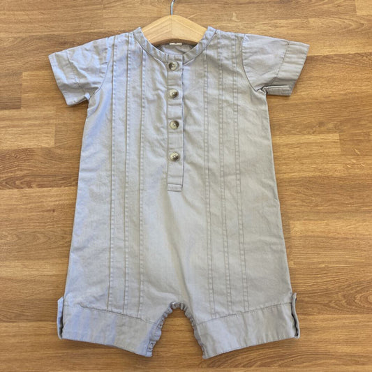 Kate Quinn Cotton Short Romper - 6/12m