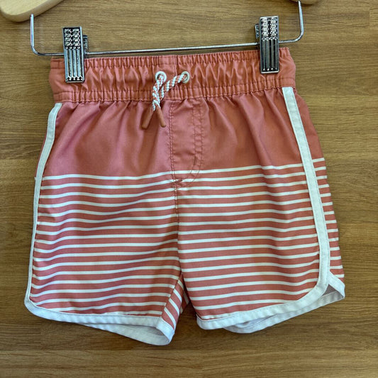Cat & Jack Stripe Swim Shorts - 18m