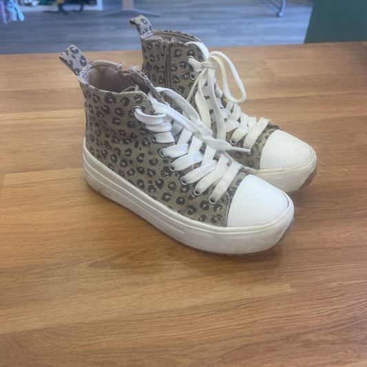 Art Class Leopard High Top Platform Sneakers - 13