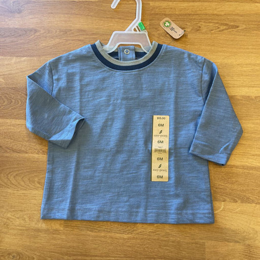 NWT Easy Peasy LS Tee - 6m
