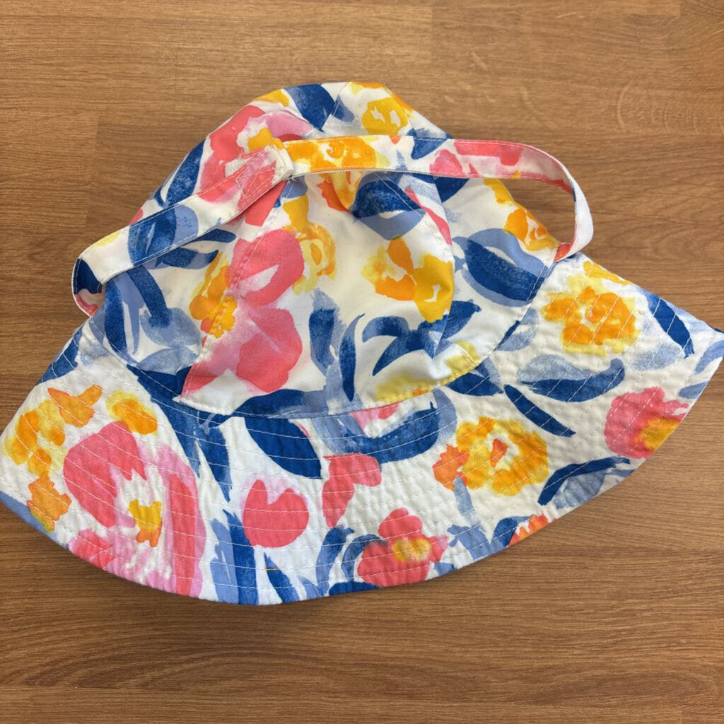 Reversible Floral Sun Hat