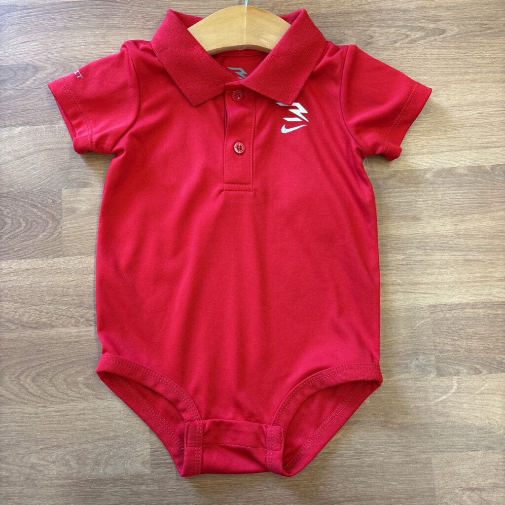 Nike 3 Brand Polo SS Onesie - 9m