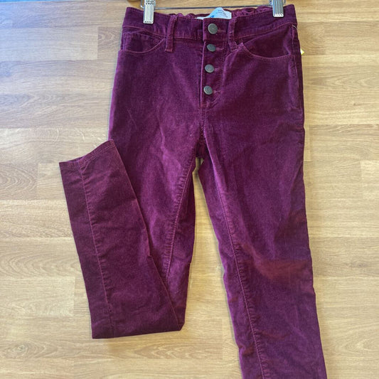 Old Navy Rockstar S/Skinny Velvet Pants 10