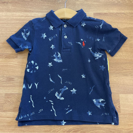 Polo Ralph Lauren Anchor SS Polo Top 2T
