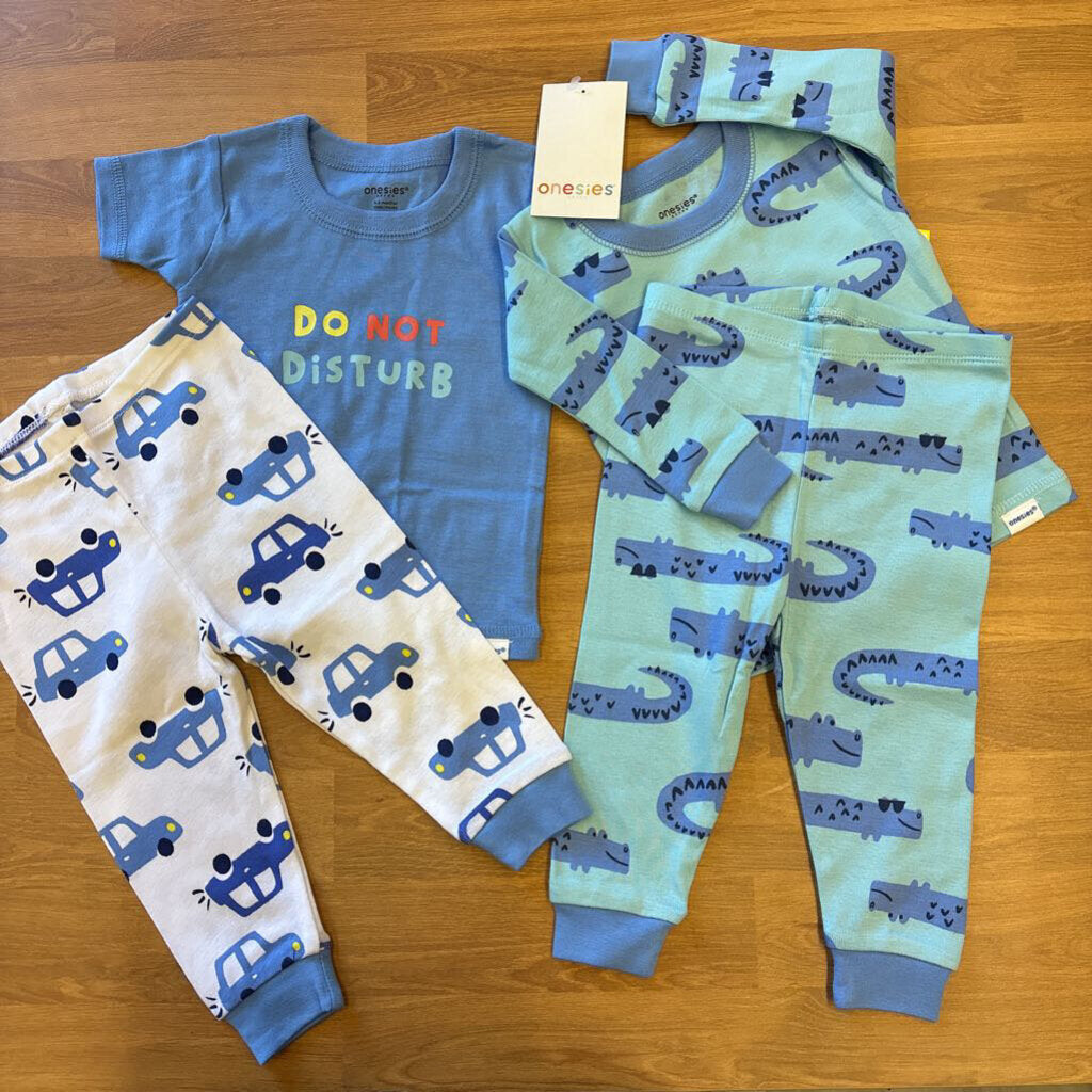 NWT Onesies Two Pj Sets 6/9m