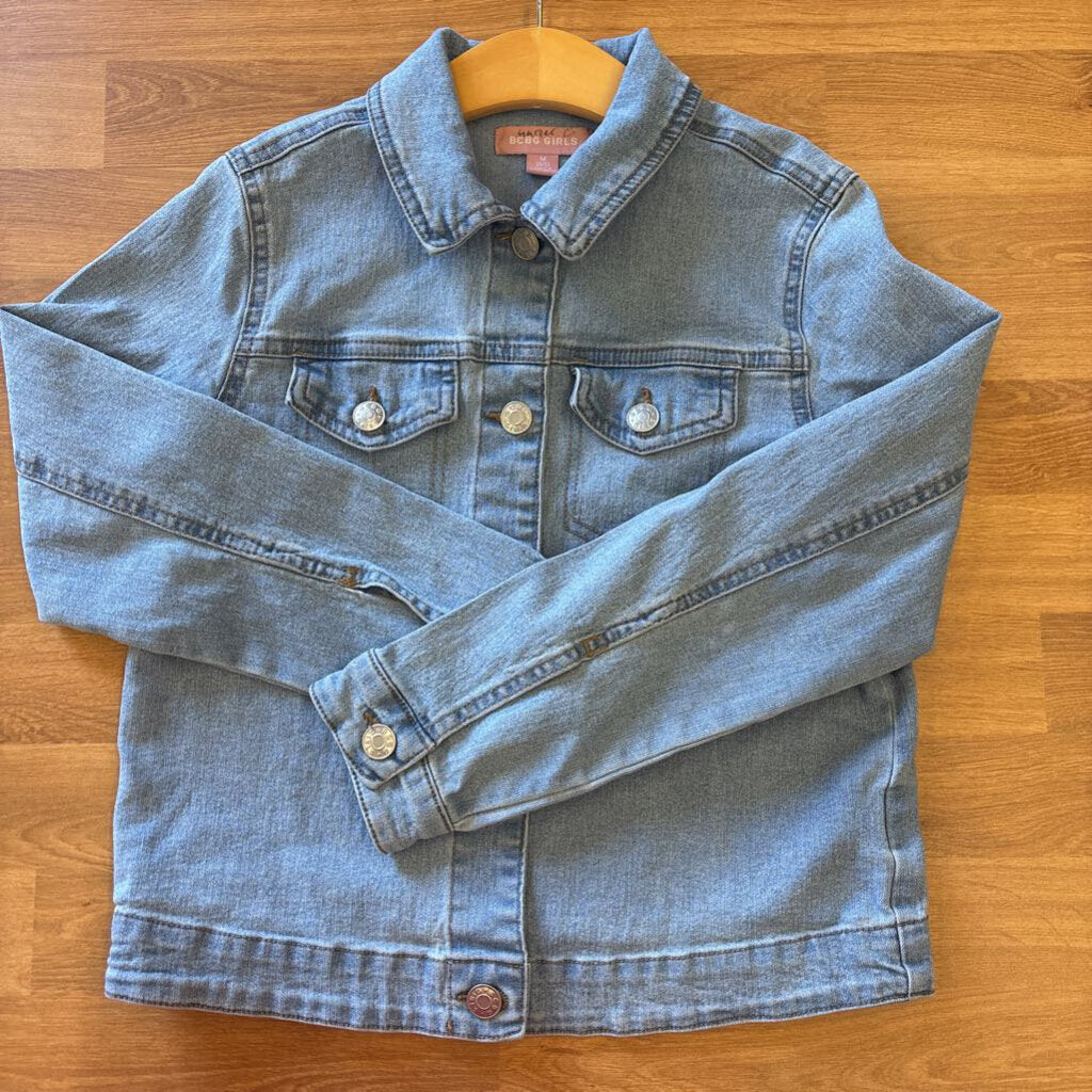 BCBG Stretch Jean Jacket 10/12