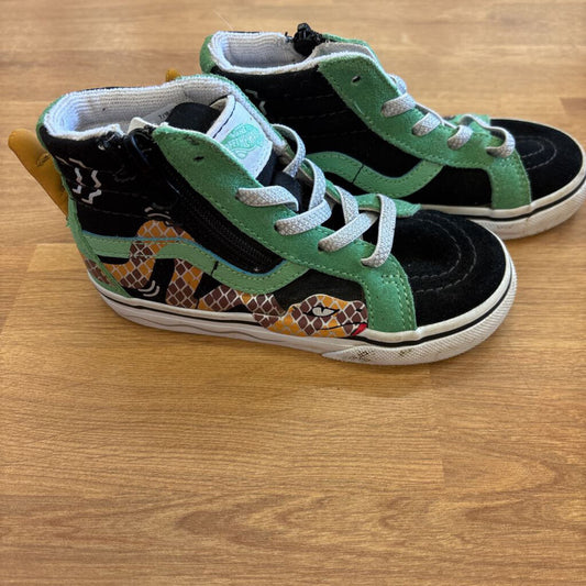 Vans Snake High Top Sneakers 8.5