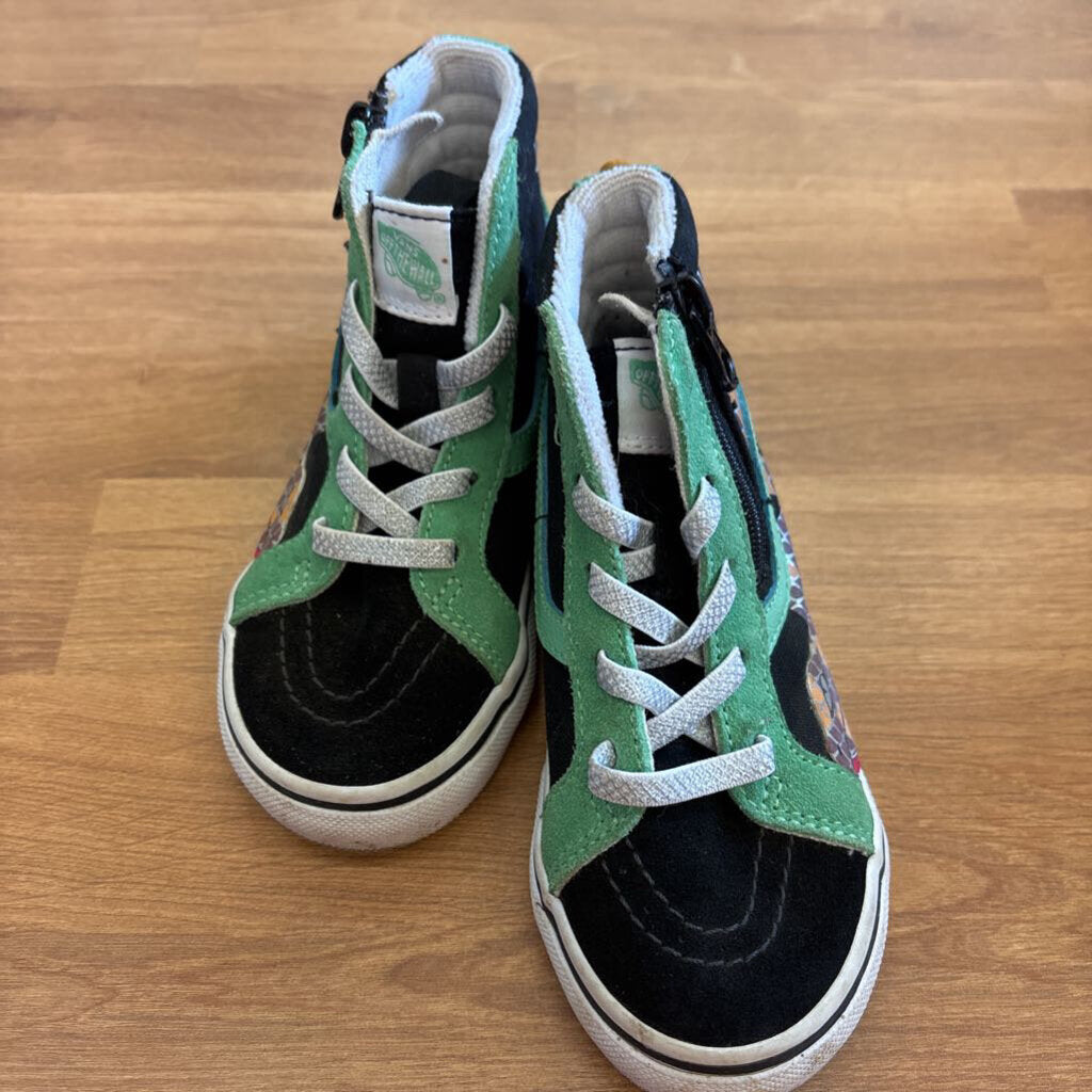 Vans Snake High Top Sneakers 8.5