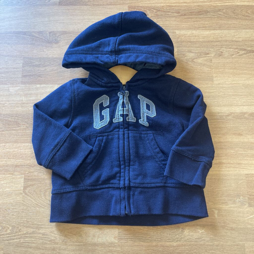 Baby Gap Zip Hoodie - 6/12m