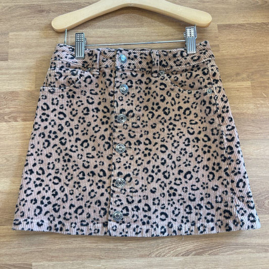 Cat & Jack Leopard Corduroy Skirt - 7/8