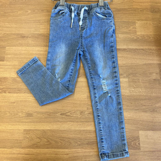 Little Bipsy Distressed Skinny Jeans - 4/5