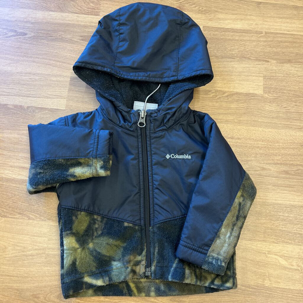 Columbia Camo Fleece Jacket - 3/6m