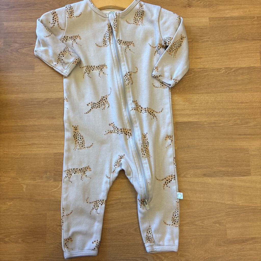 Dreamland Baby Leopard Zip Sleeper - 3/6m