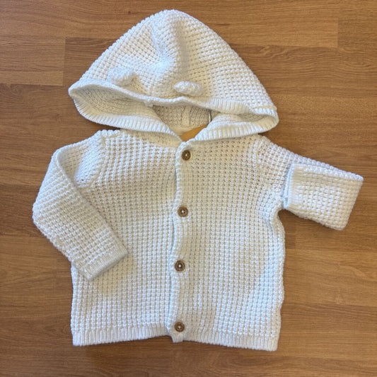 Carter's Knit Hoodie Cardigan - 3m