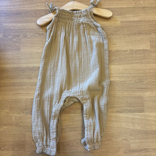 Old Navy Linen Tank Romper - 12/18m