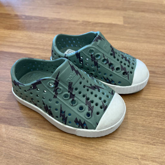 Native Green Bolt Shoes - 4