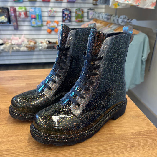 Western Chief Sparkle Lace Rain Boots - 13