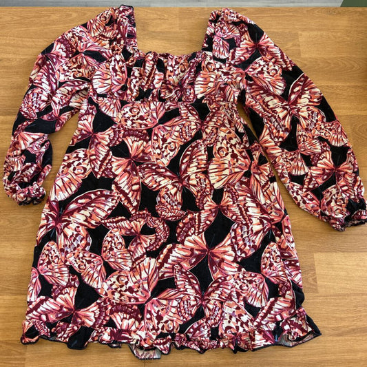 Art Class Butterfly LS Dress - 6/6x