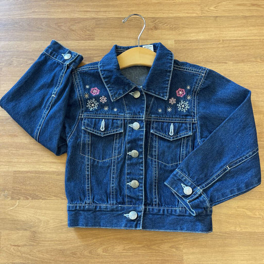 Glitter Wear Embellished Denim Jacket - 4/5