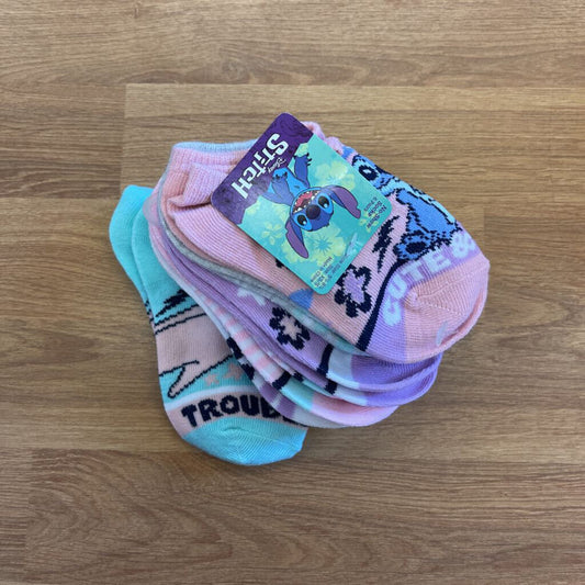 NWT Stitch Ankle Socks 6 Pairs XS/S
