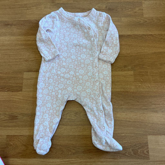 Nordstrom Flower Button Pjs NB
