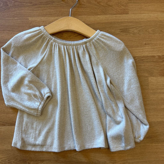 Old Navy Soft Peasant LS Top - 18/24m