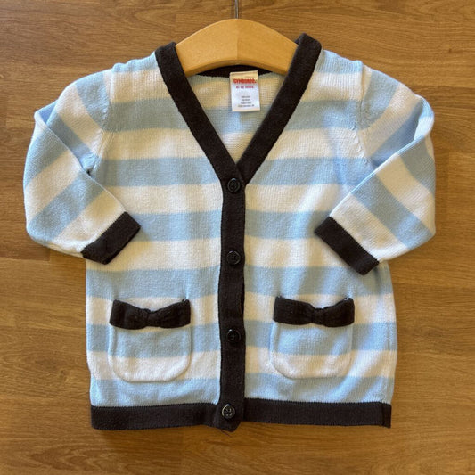 Gymboree Stripe Cardigan - 6/12m