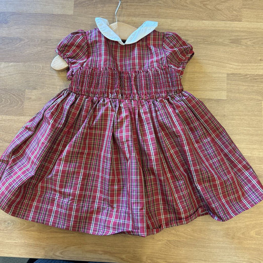 Baby Gap Plaid Holiday Dress - 6/12m