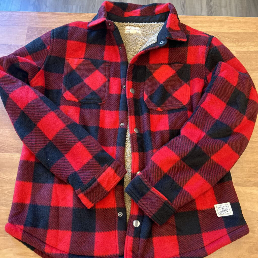 Weatherproof Plaid Flannel Shacket - 14/16