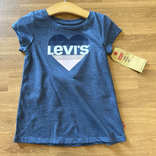 NWT Levi's SS Heart Tee - 4T