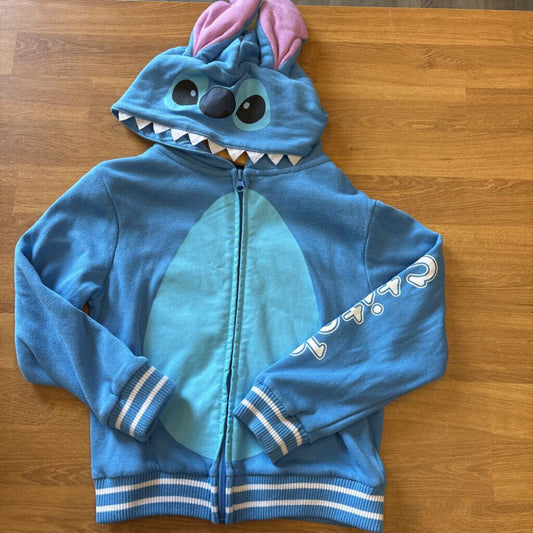 Disney Stitch Zip Hoodie - 6/6x
