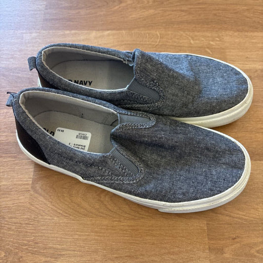 Old Navy Grey Slip On Sneakers - 3