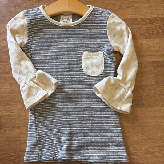 Persnickety Dot 3/4 Sleeve Top - 2