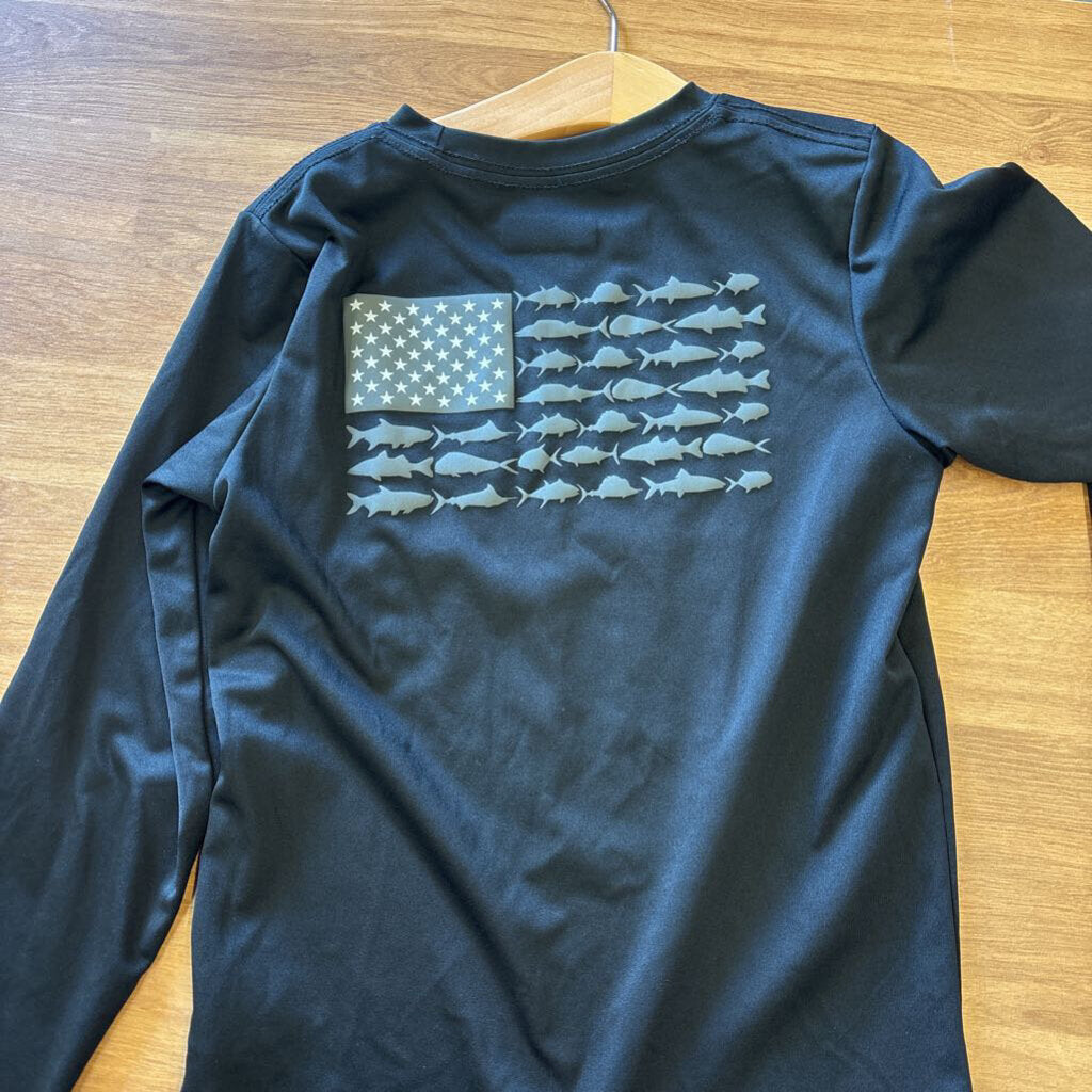 *Columbia Active LS Shark Flag Top - 8