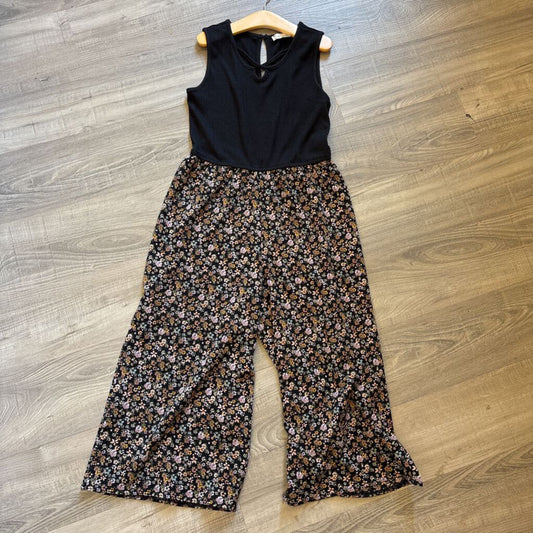 Knit Works Floral Tank Romper - 10/12