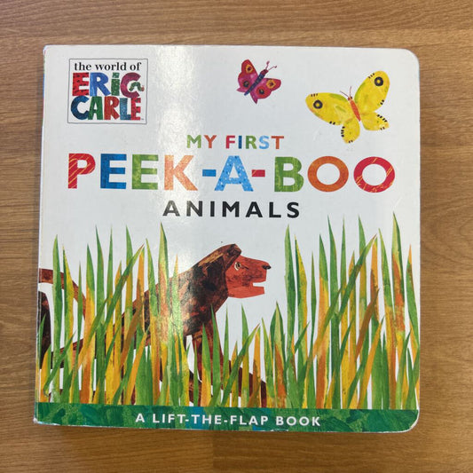 My First Peek A Book Animals